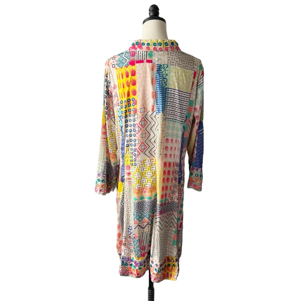 Soft Surroundings Summerfest Patchwork Print Boho… - image 6